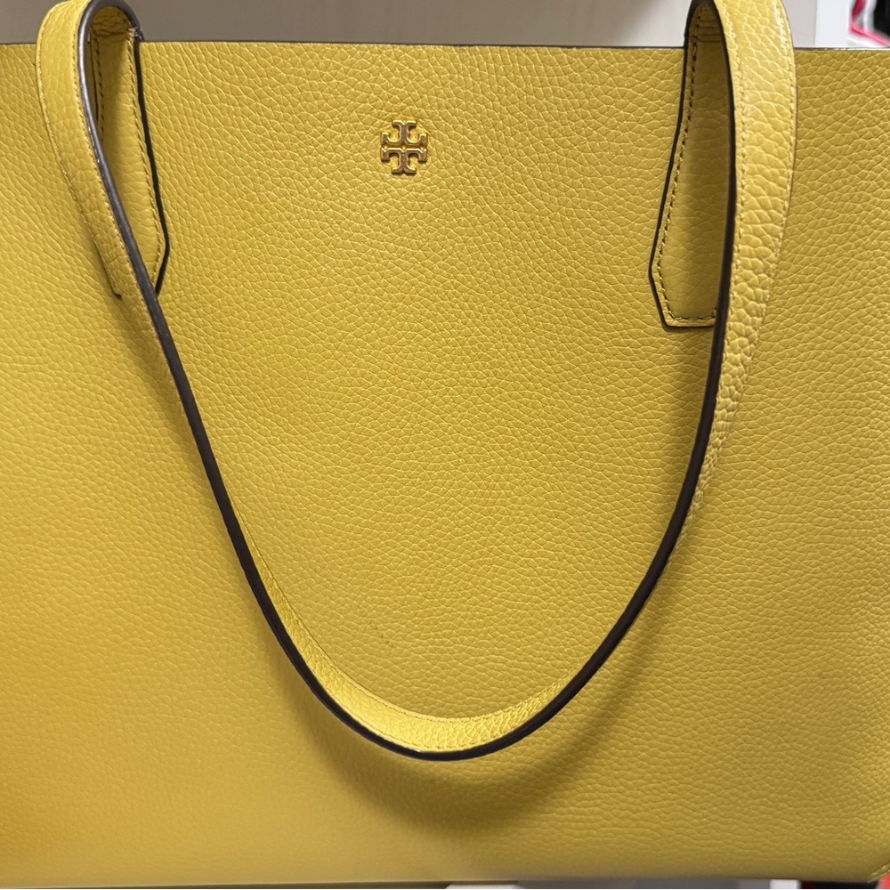 Tory Burch Vibrant Yellow Tote